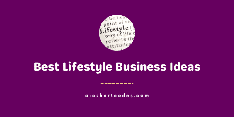 lifestyle business ideas