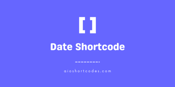wordpress date shortcode